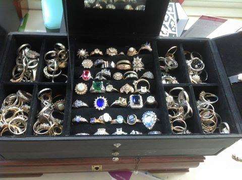 Some of the jewellery stolen