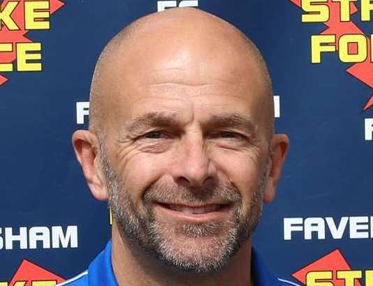 Gary Axford – has stood down as Faversham Strike Force’s first-team manager and has been replaced by Stuart Benfield