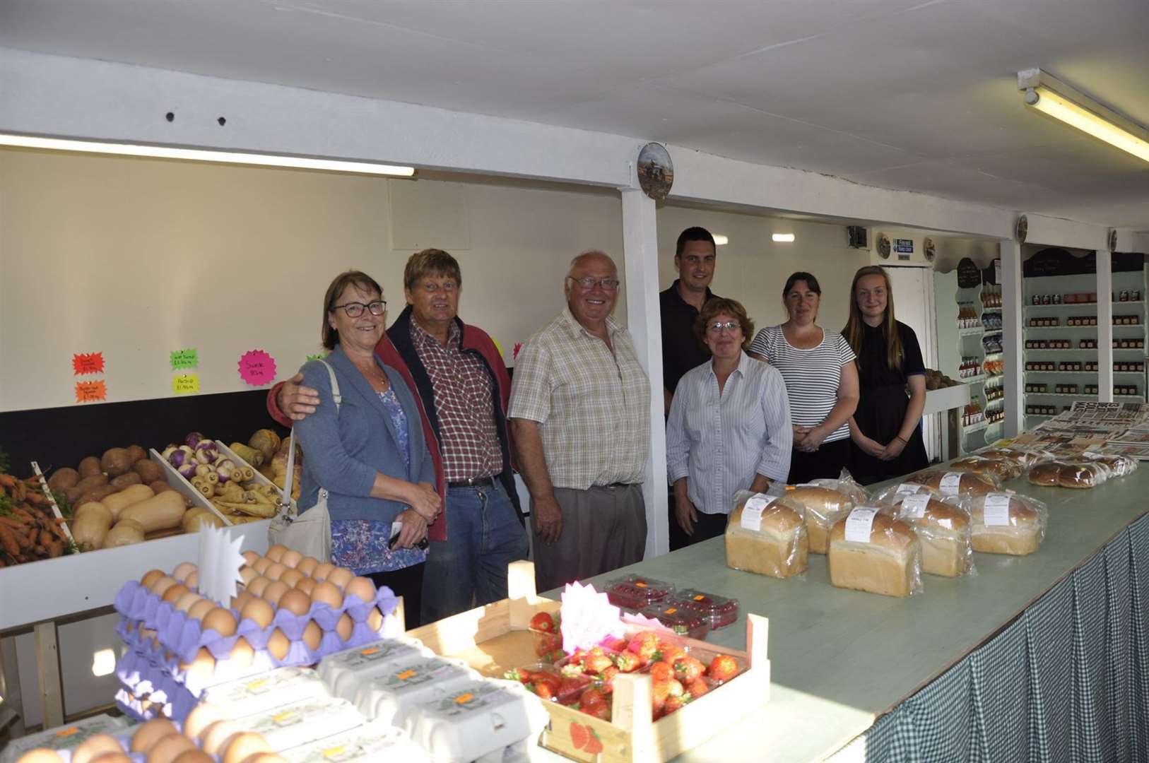 Delf Farm shop in Sandwich has re-opened under new management