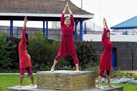 Dance company Akademi perform Paradiso at Beachfields, off Royal Road, Sheerness, as part of Promenade