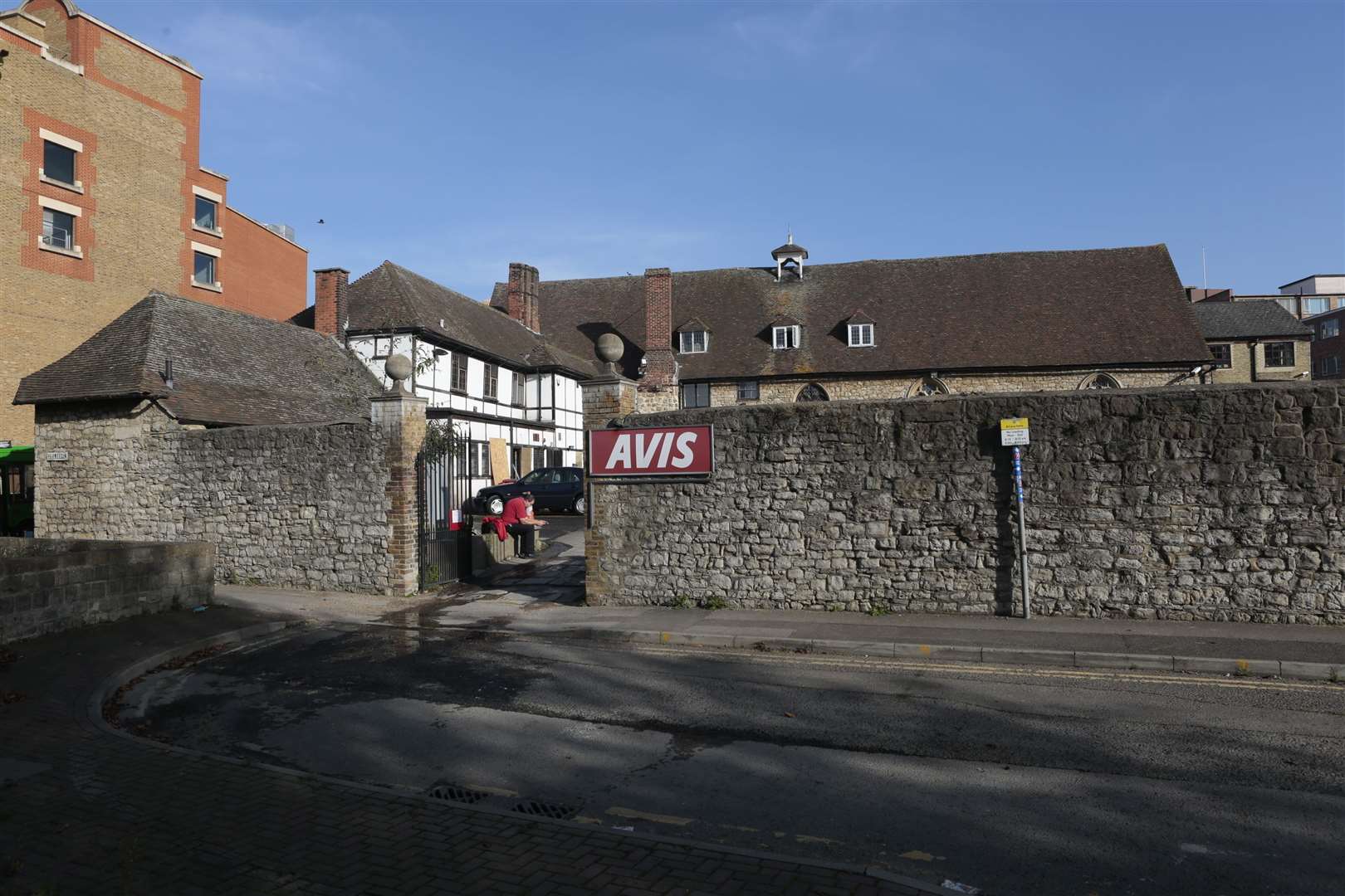 The Grade-II listed building even hosted a car rental centre. The medieval hall is a former site of Maidstone Grammar School