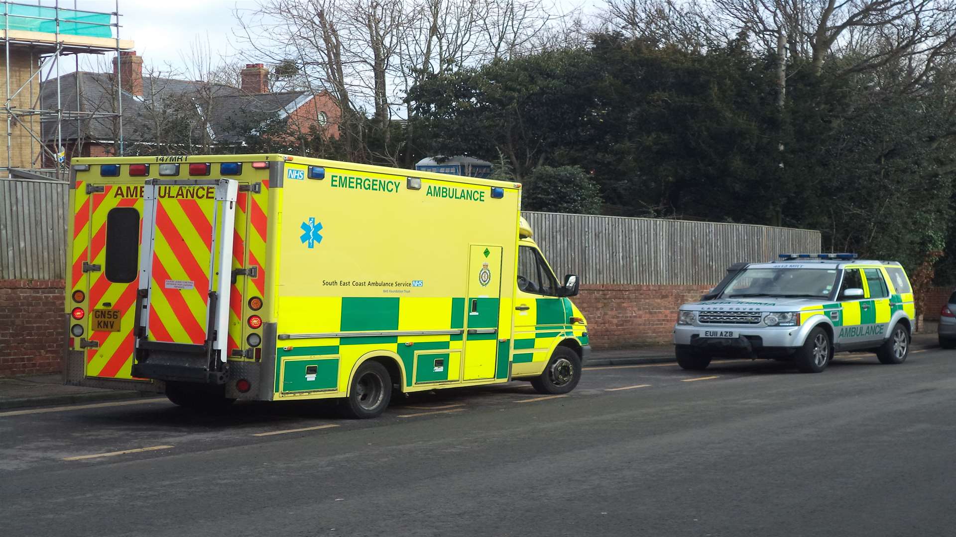 An ambulance was called to the home in Harbledown