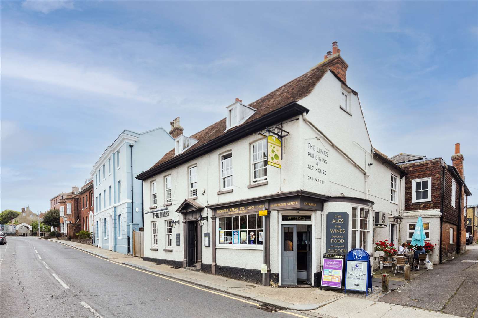 Plans have been lodged to boost trade at The Limes, Faversham, in the wake of the pandemic
