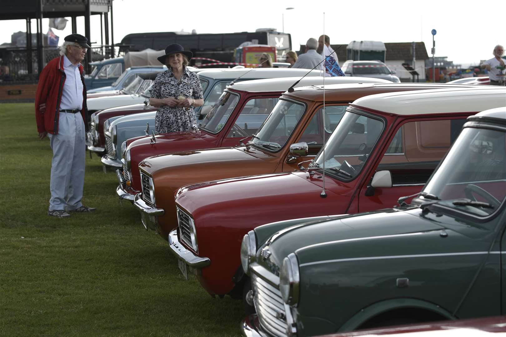 Classic car owners will park up early on Walmer Green and get their cars polished to a high shine for Deal Classic Motor Show