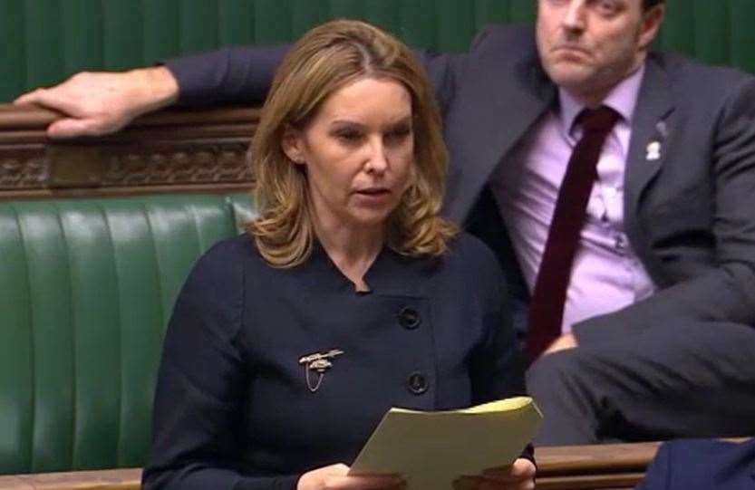 MP Natalie Elphicke has called for migrants to be quarantined for 14 days Picture: The office of Natalie Elphicke MP
