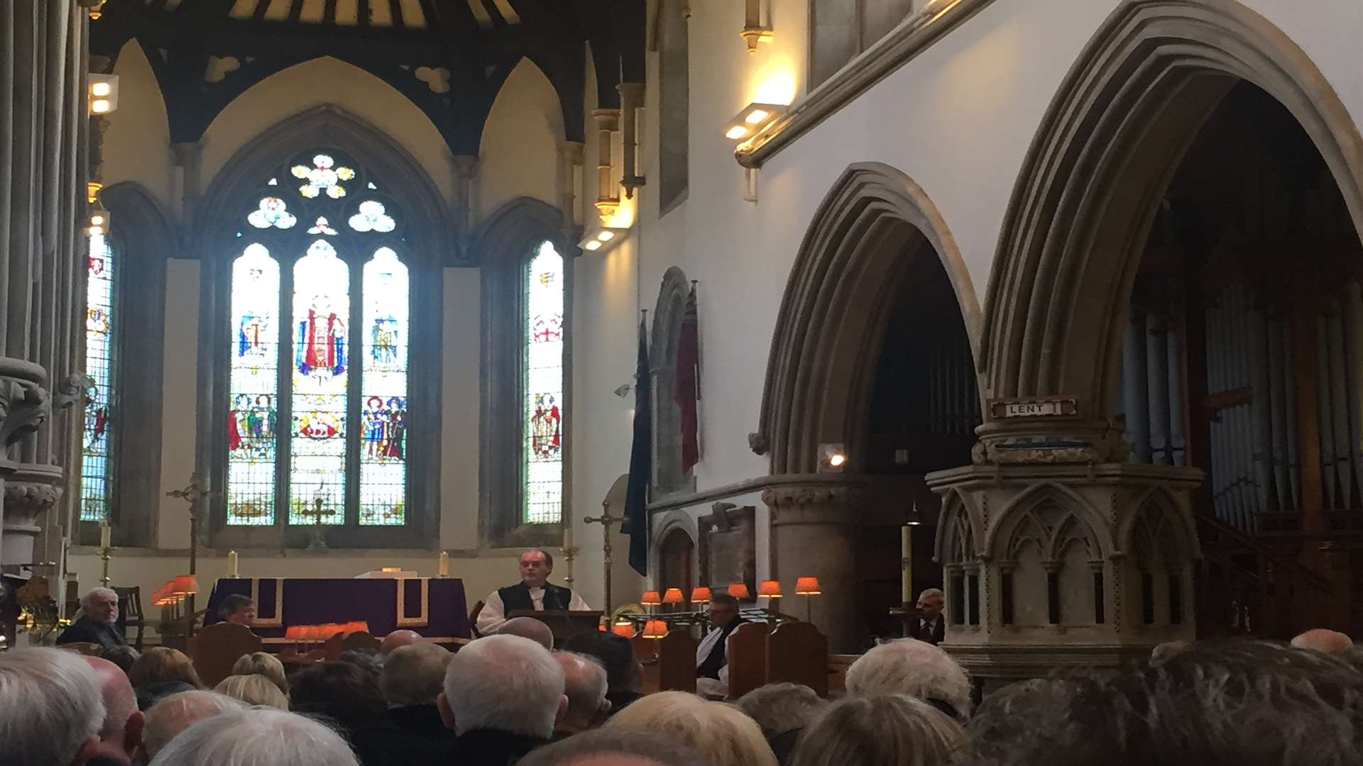 Rt Rvd Bishop James Jones during his address