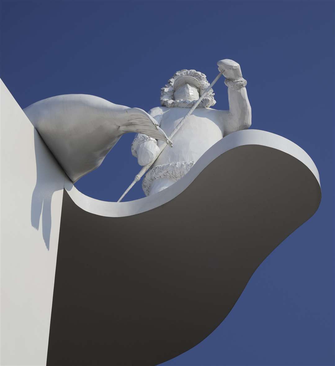 The Ledge by Bill Woodrow is one of the Folkestone Artworks