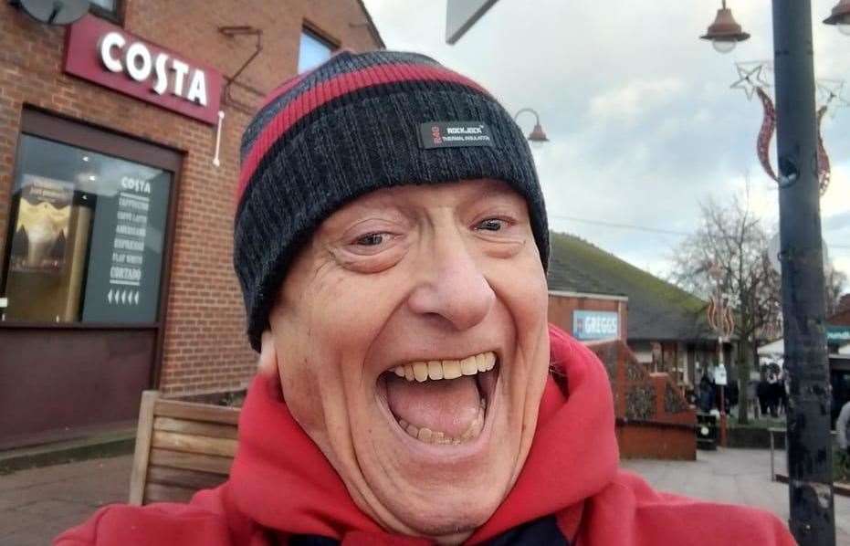 Garry Hirst, 78, who died on January 4, will go on his "final journey" through Rainham High Street on Wednesday. Picture: Facebook