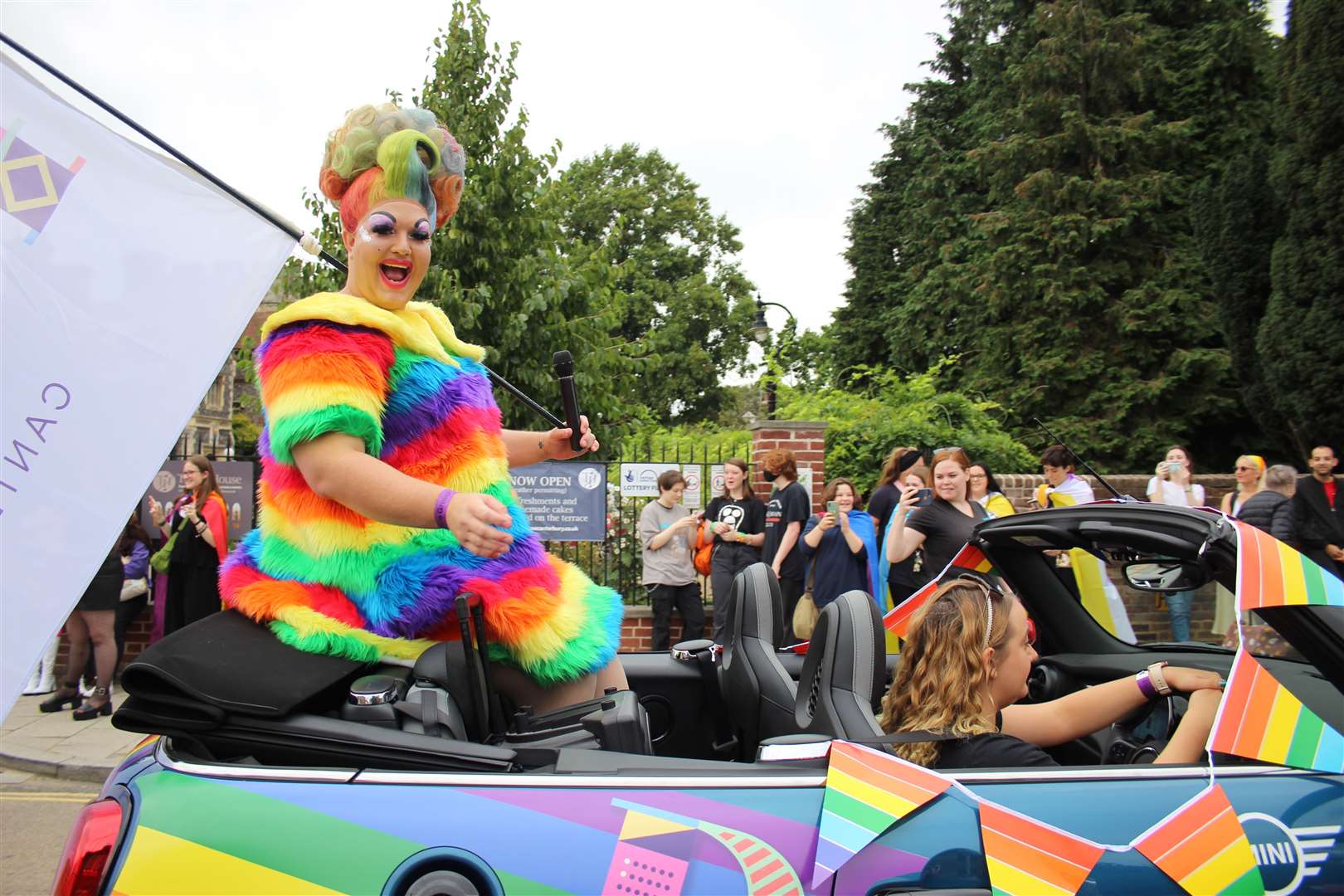 Last year's Canterbury Pride attracted thousands of visitors. Picture: Photography With Evangeline