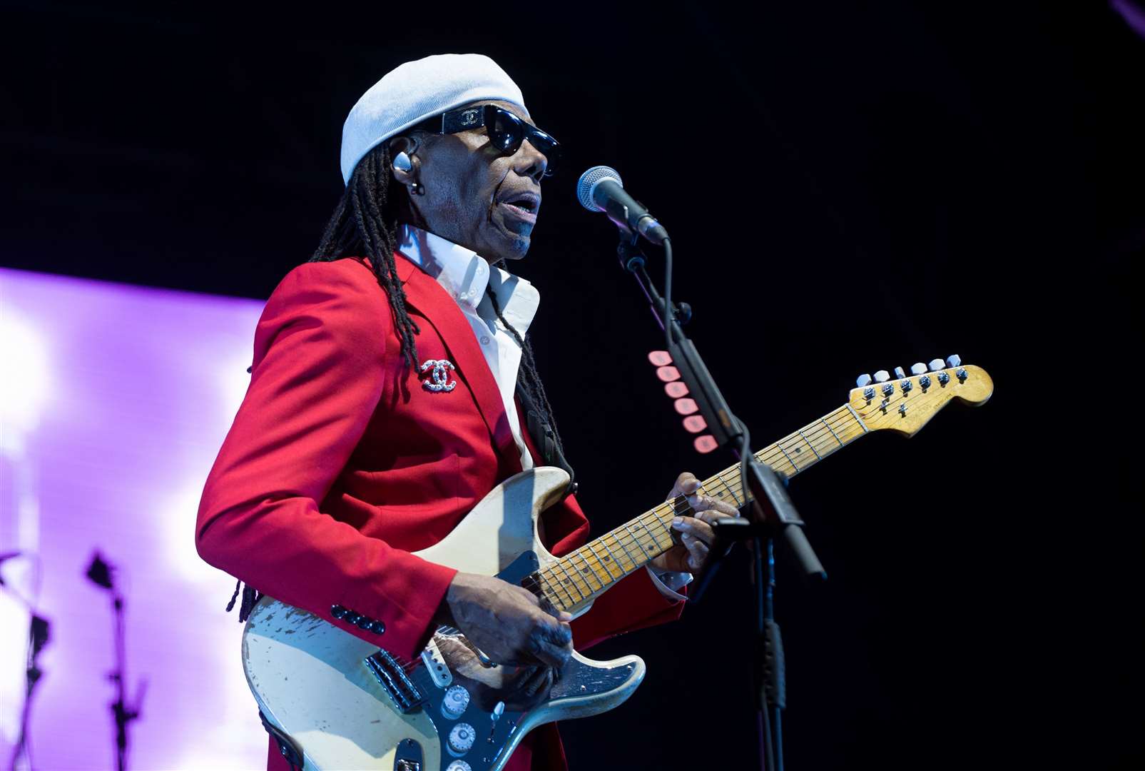 Nile Rogers Chic play at the Summer Castle Concerts. Picture: Tom Smith