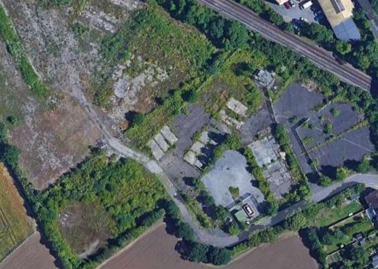 The homes are planned for a former gas works in Broadstairs. Picture: Google