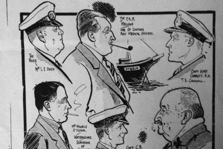 A cartoon from 1935 features Mr Bowen's grandfather Charles Percy Bowen