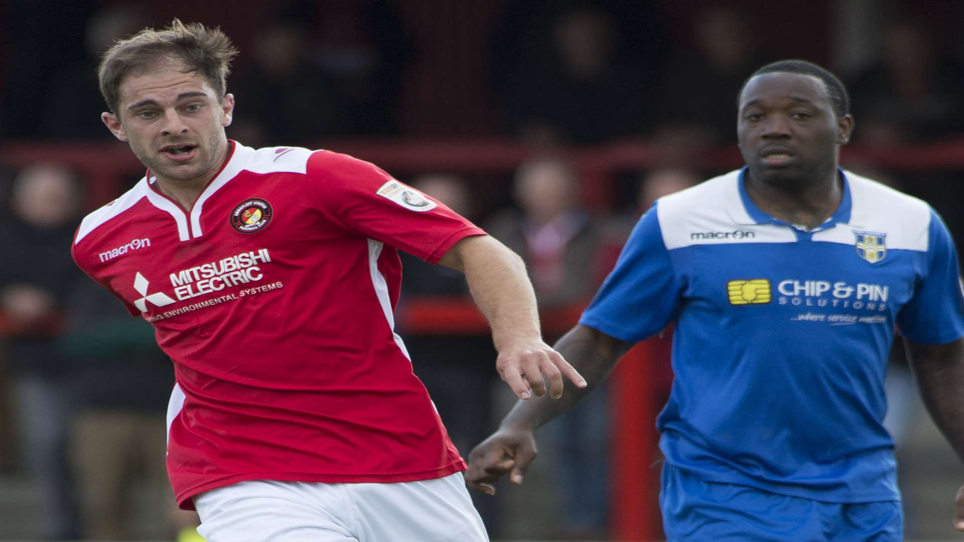 Michael West is leaving Ebbsfleet United this summer Picture: Andy Payton