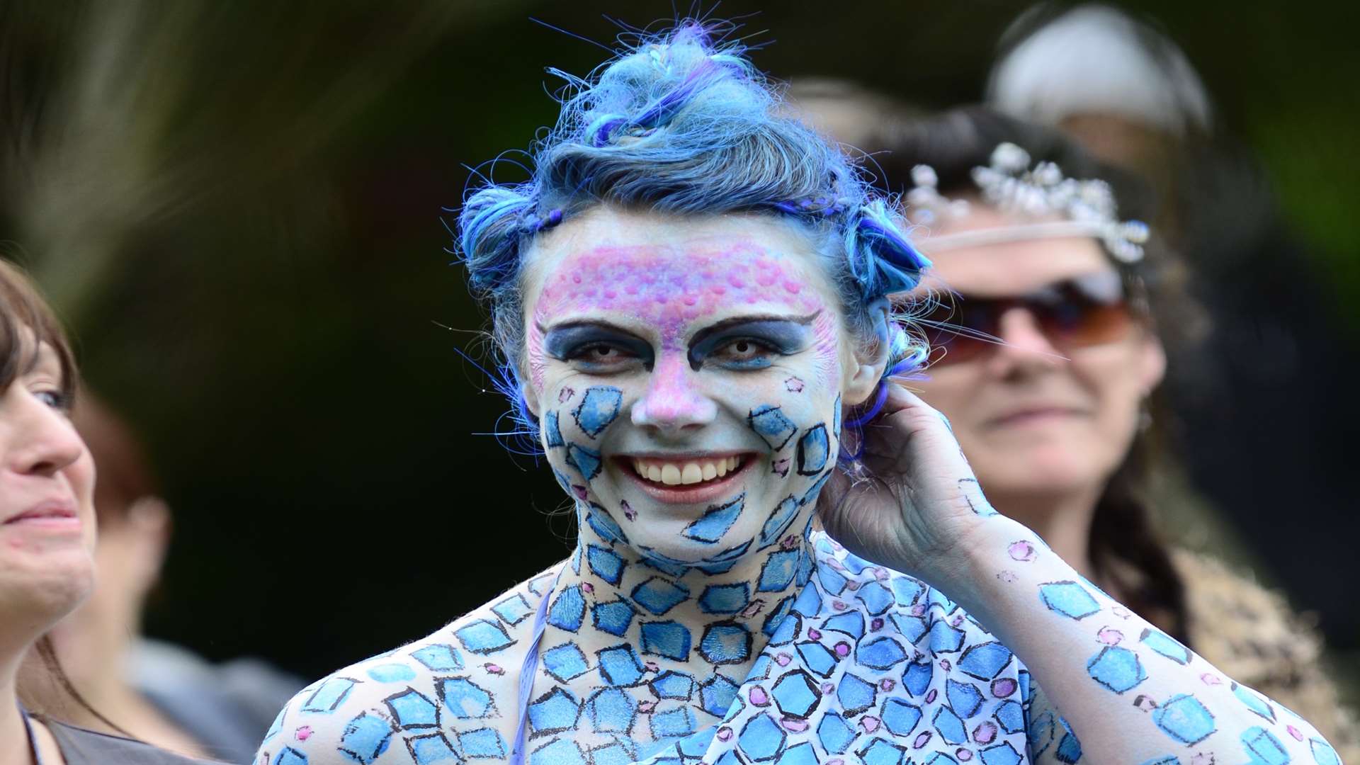 Fancy dress at the Mermaid Festival