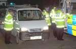 Police carrying out roadside checks near Faversham hoping to gather more vital information. Picture: KENT NEWS AND PICTURES