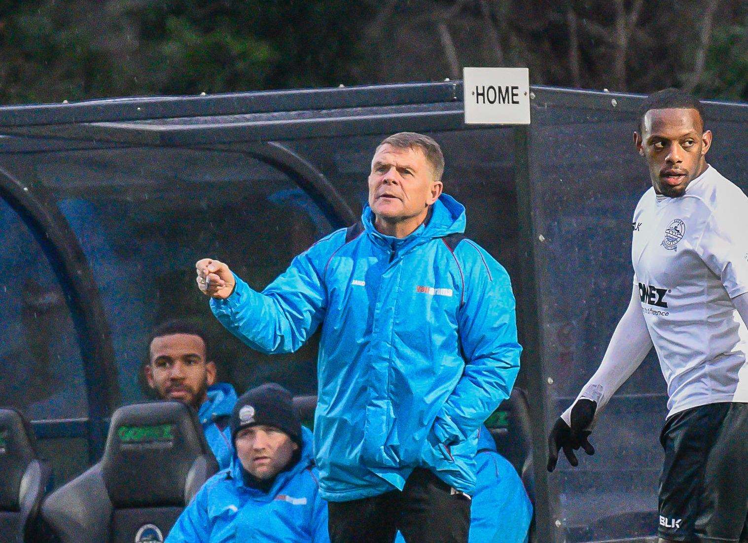 Dover boss Andy Hessenthaler. Picture: Alan Langley