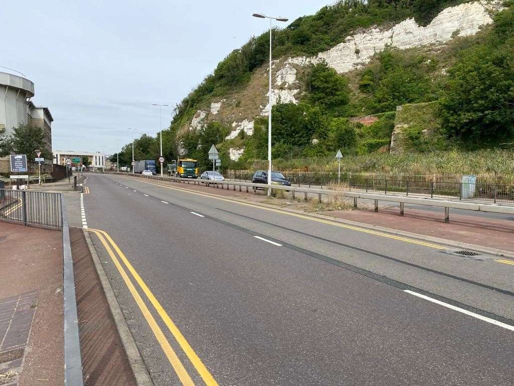 The A20 in Dover opened in 1993