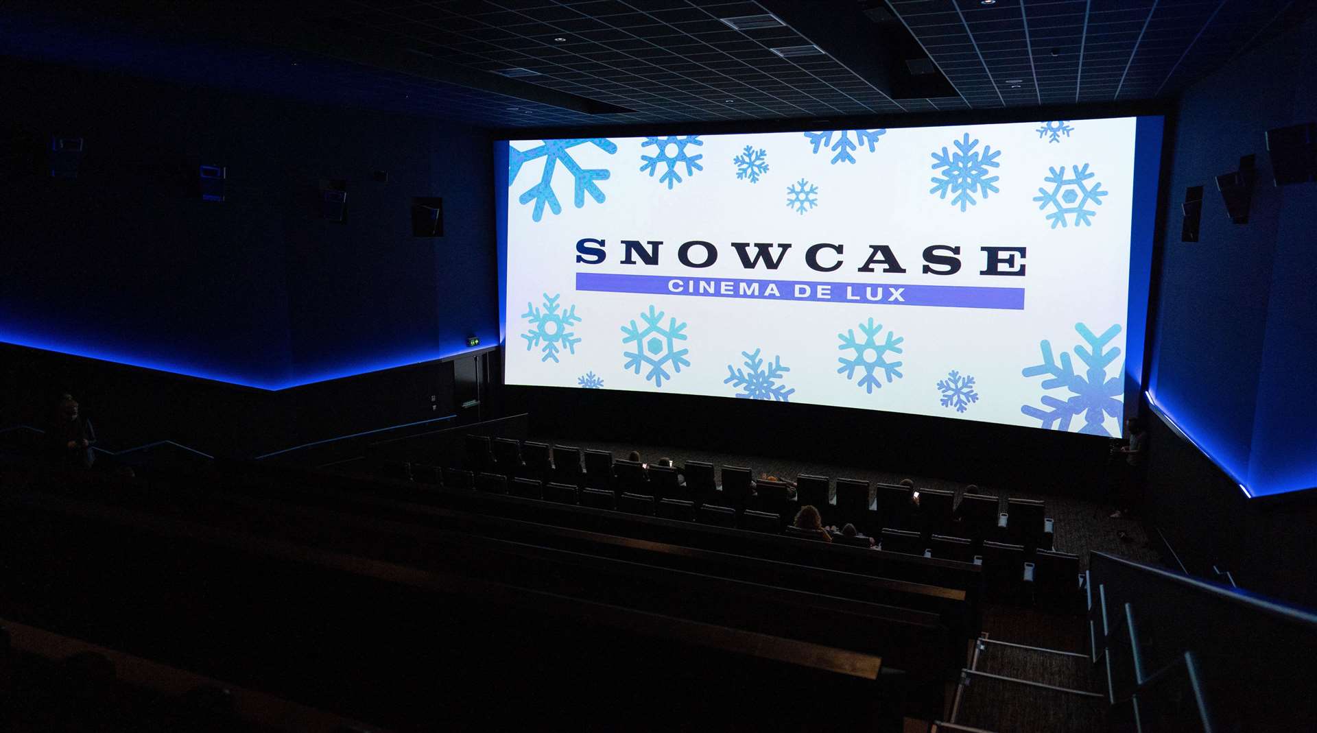 Showcase Cinema, Bluewater became Snowcase for the day