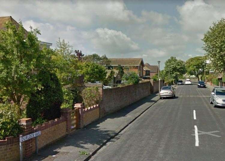 The van was found in Durlock Avenue a short while later. Picture: Google Street View