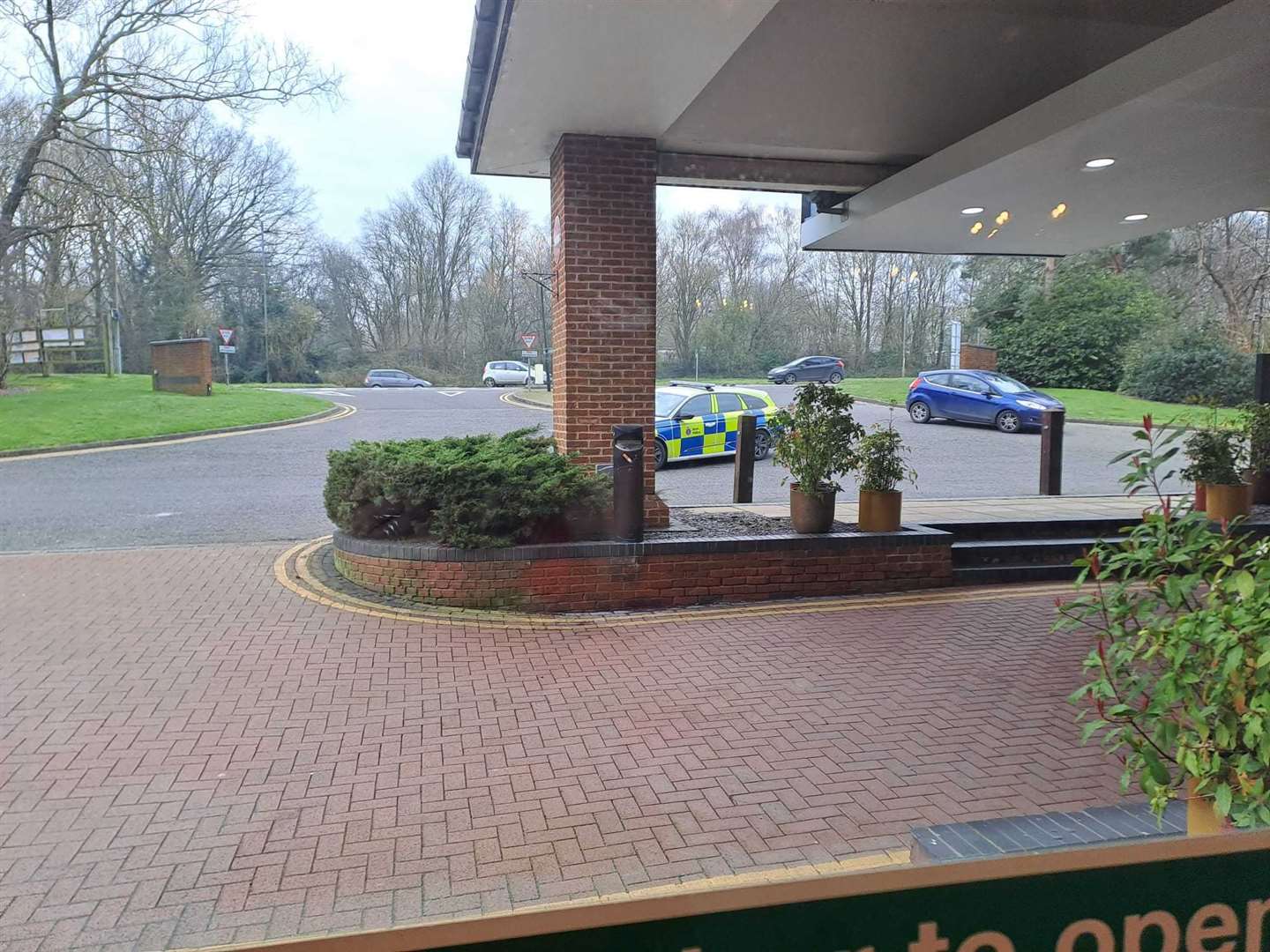 Police were called to Ashford International Hotel after a person collapsed and died at the scene