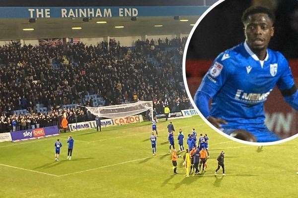 David Tutonda believes Gillingham fans are the best in the league (62457955)