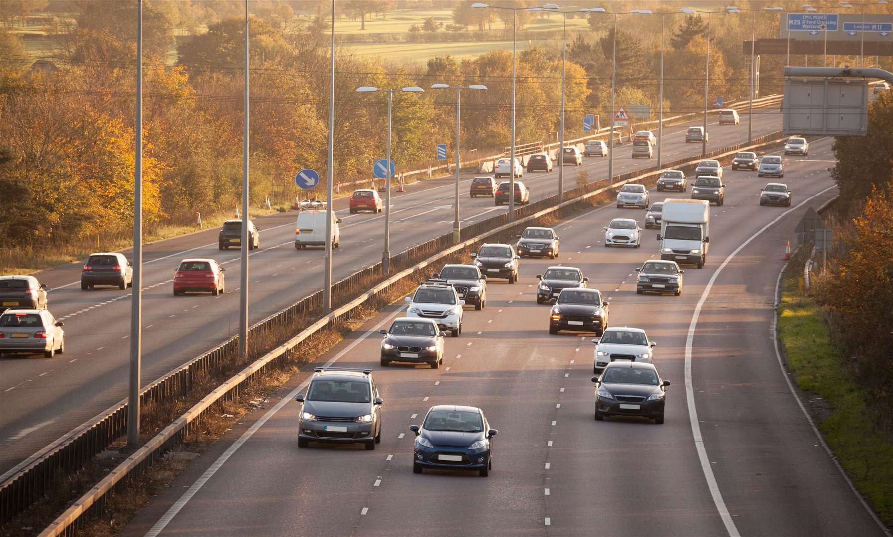 The AA says it expects millions more drivers on the roads this weekend. Image: Stock photo.
