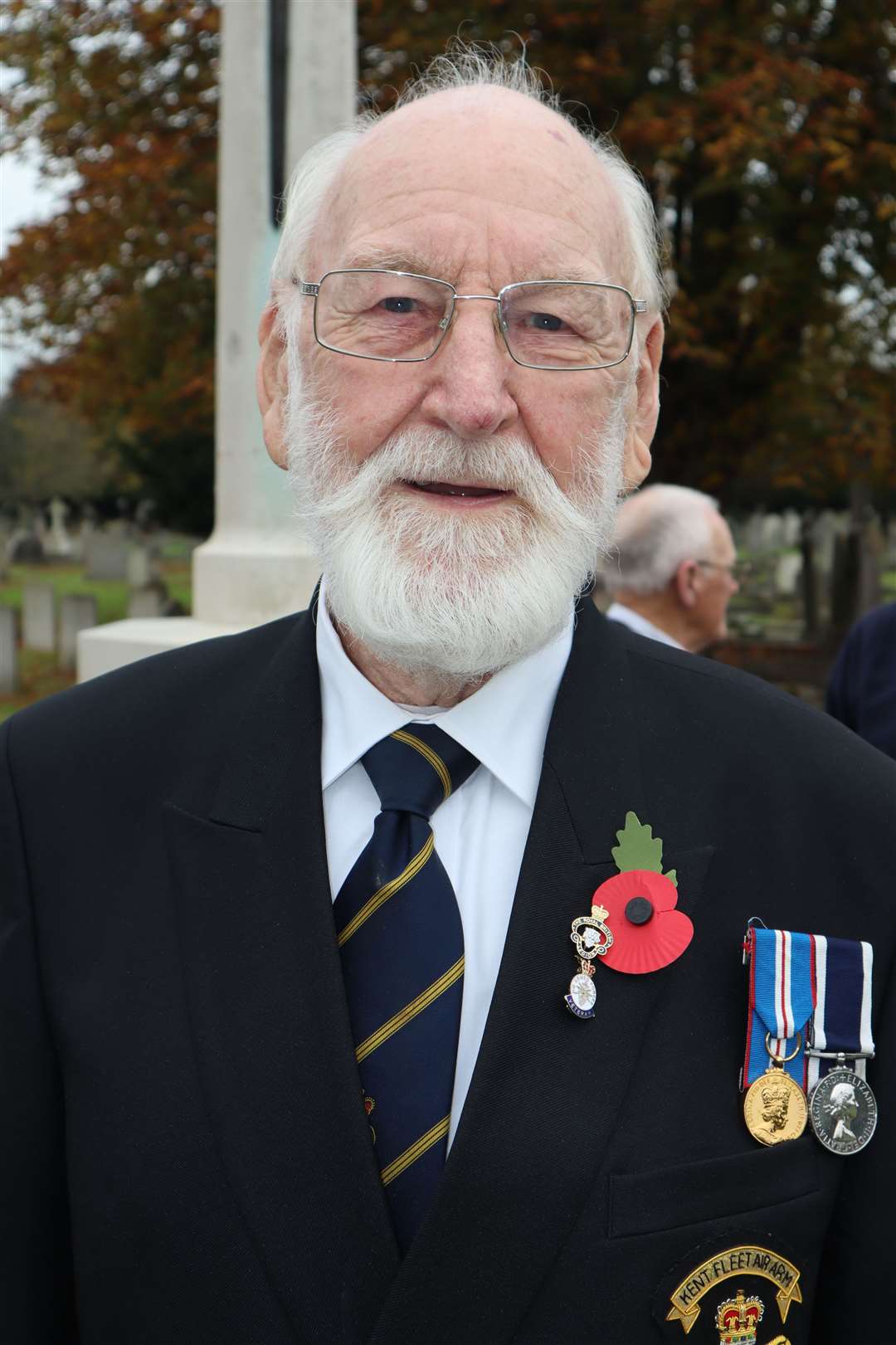 Mike Sanger, vice-chairman of the Sheppey branch of the Royal British Legion