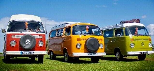 The Kent VW Festival celebrates vintage and modern vehicles