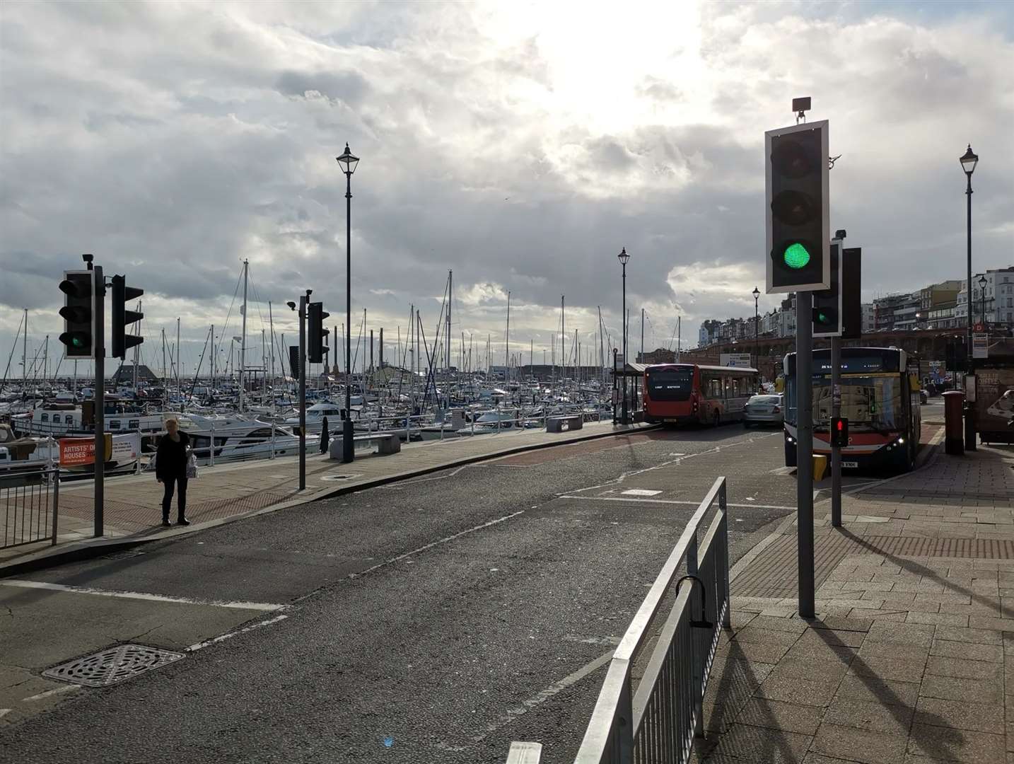 Seven people have been attacked by a man in Harbour Parade, Ramsgate