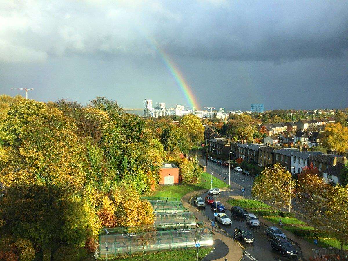 Kent is set to be a rainbow hotspot due to the heavy downpour and sunny spells (5281963)