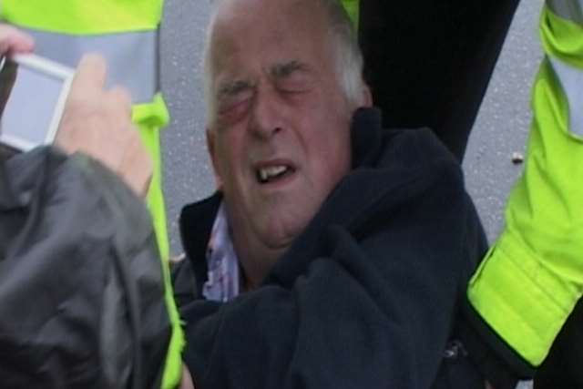 Reg Bell was held by police for 12 hours. Picture: Mike Pett