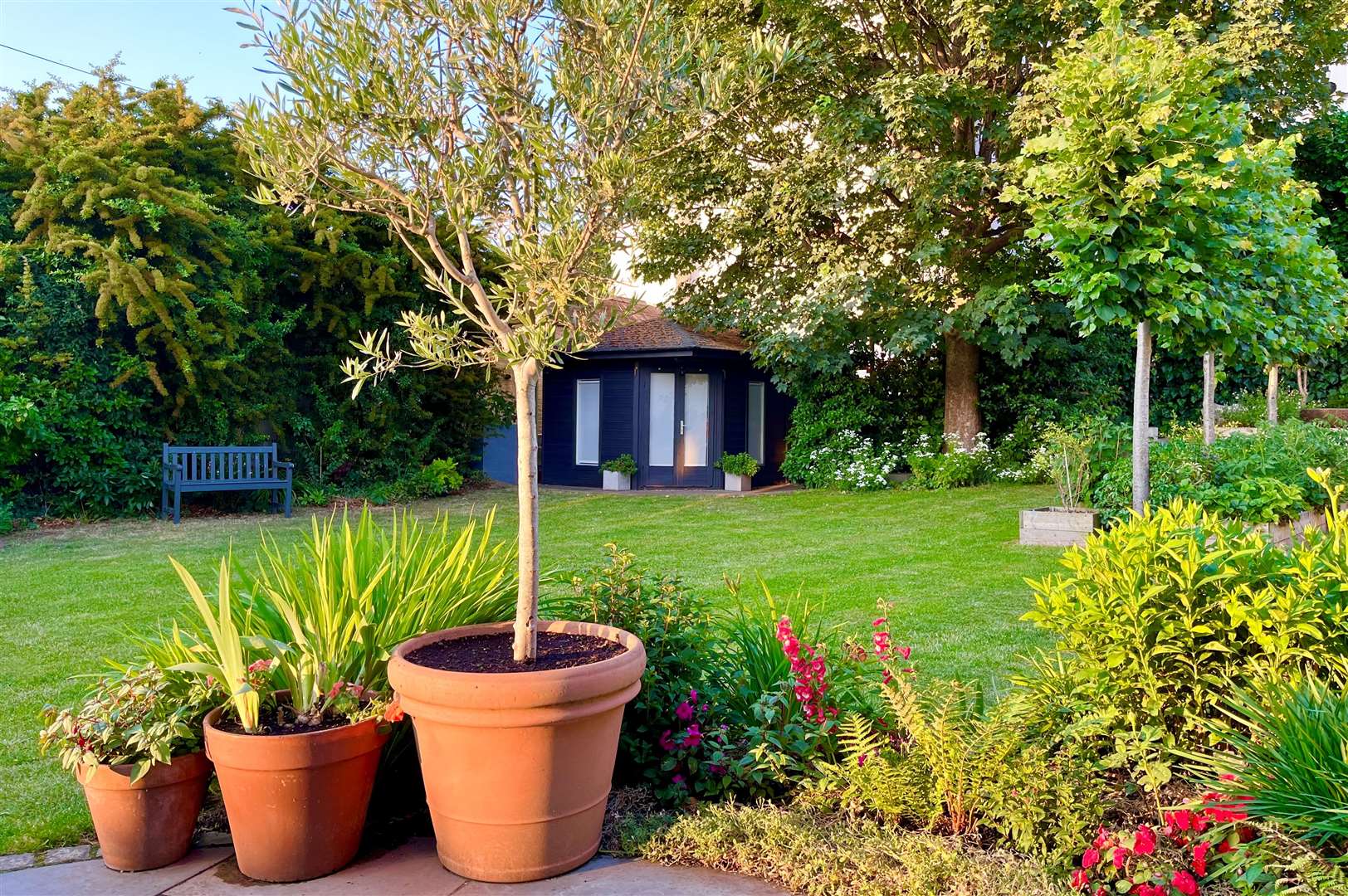 Take in views of the River Thames from the Gravesend garden. Picture: National Garden Scheme