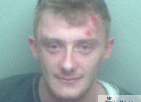 Charlie Dash has been locked up for a year. Picture: Kent Police
