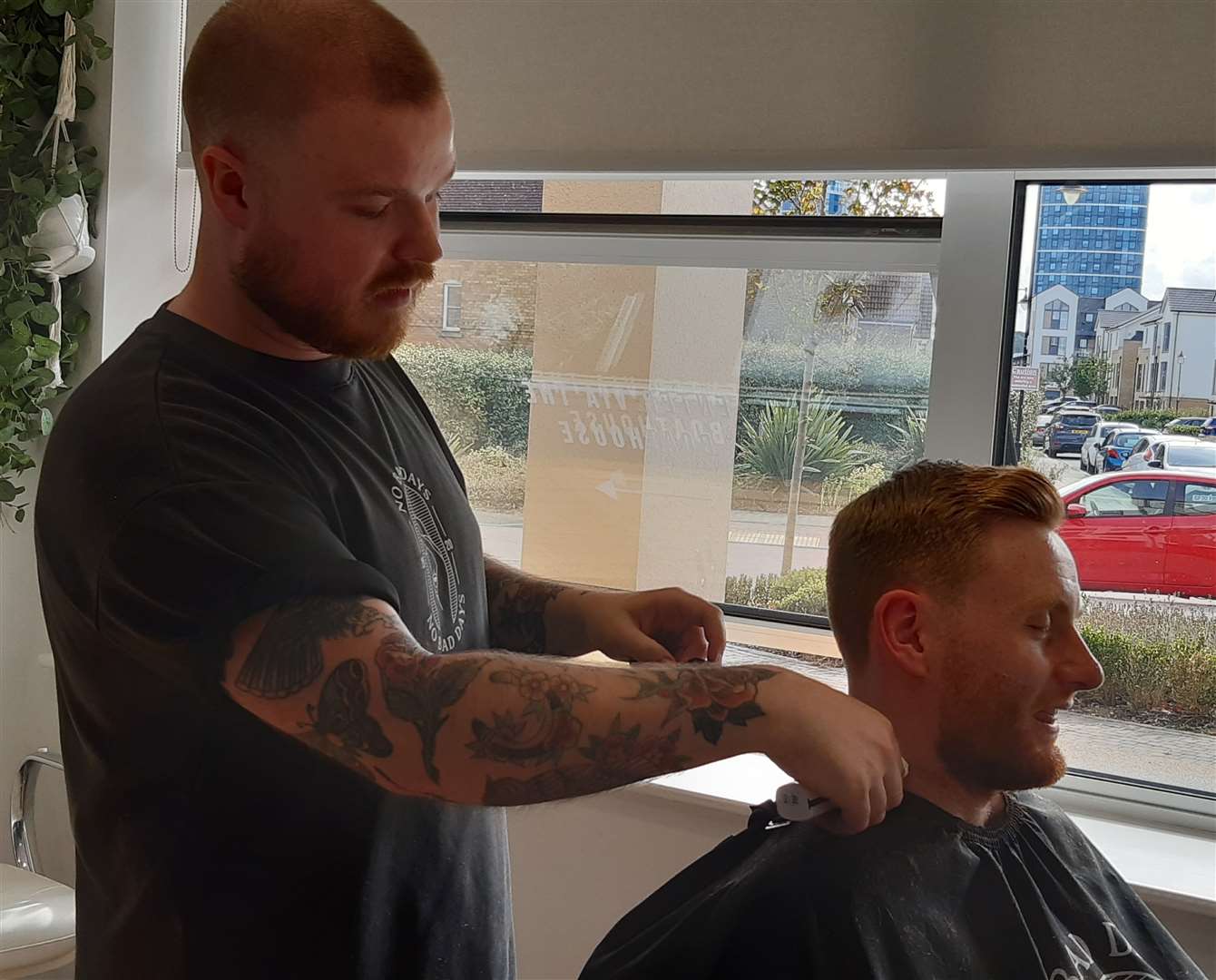 Medway Messenger reporter Sean Delaney gets a cut whilst discussing what's on his mind
