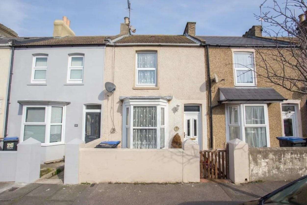 Two-bed house for sale for £230,000 in Byron Avenue, Margate. Picture: Miles & Barr / Zoopla