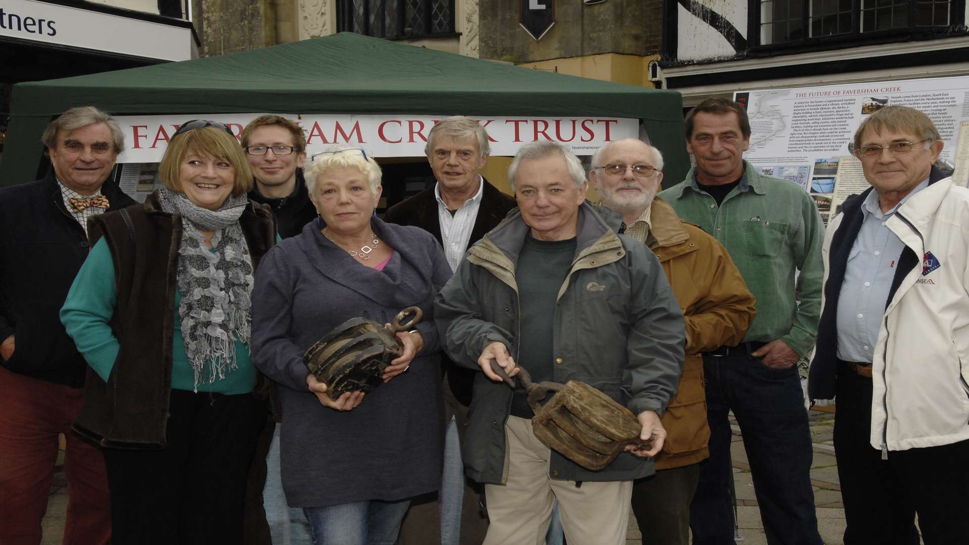 Members of the Faversham Creek Trust