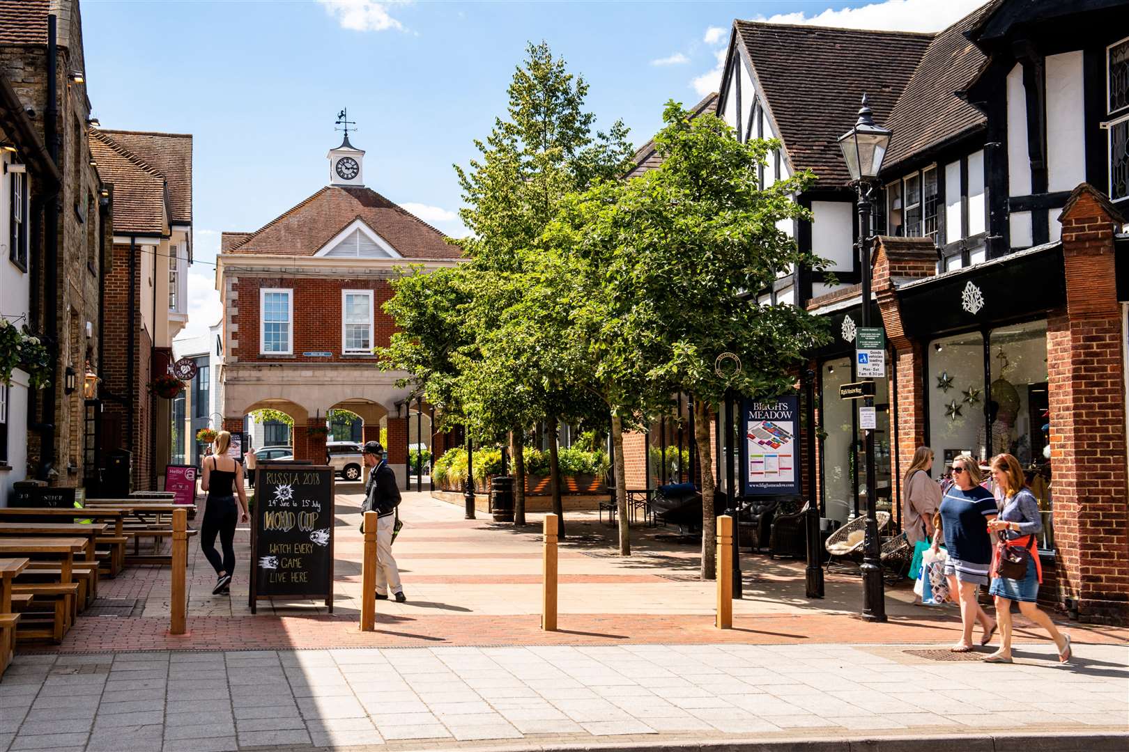 Sevenoaks town centre is described as 'lively'. Picture: Sevenoaks District Council