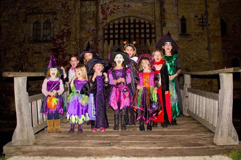 Witches and Halloween horrors at Hever Castle