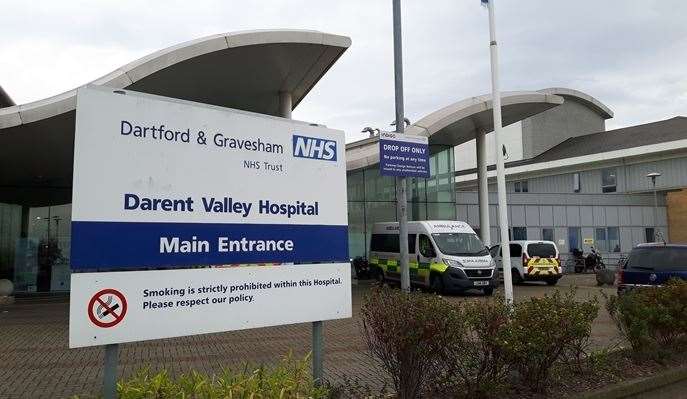 Mia died at Darent Valley Hospital in Dartford