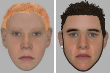 Police have released two efits after reports teens were robbed of their mobiles in Castle Street, Canterbury