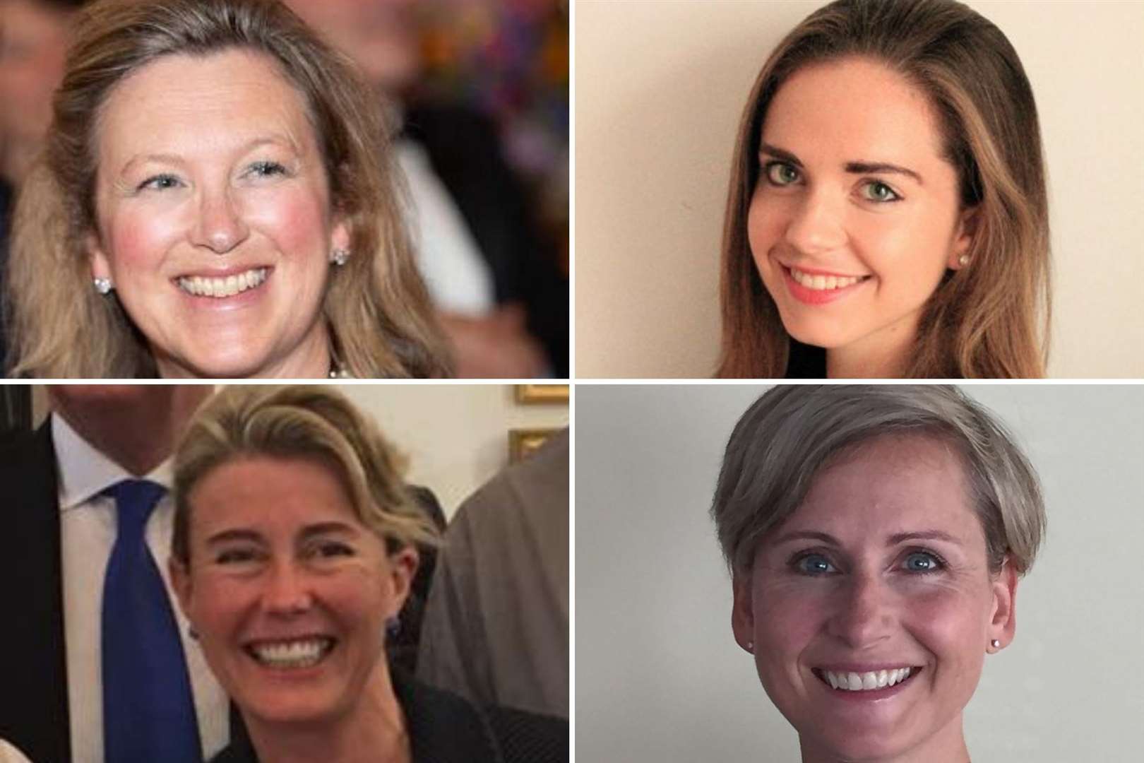 Clockwise from top left - Sally Ann-Hart, Kirsty Finlayson, Angela Richardson and Anna Firth (14441852)