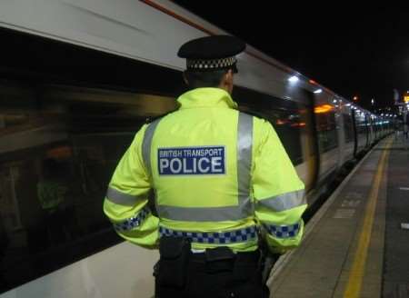 British Transport Police officers will be on patrol throughout Saturday