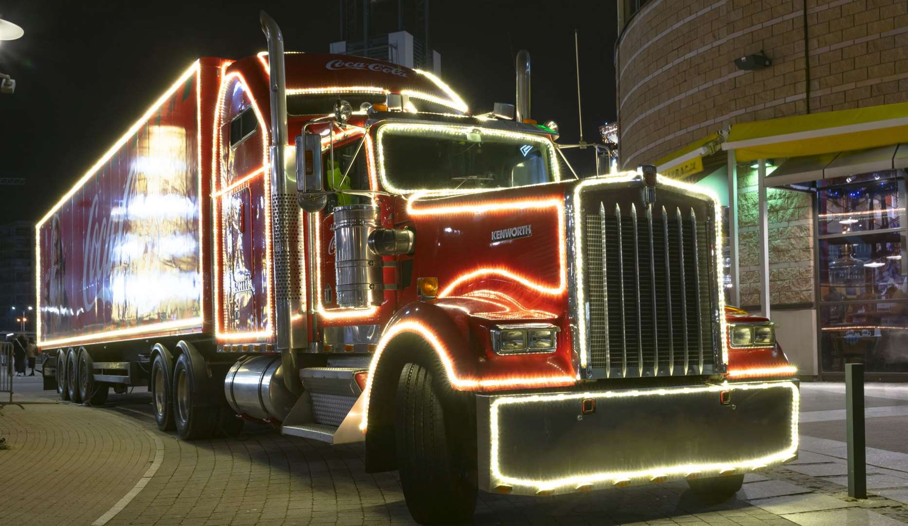 The Coca-Cola truck will be stopping off Picture: iStock