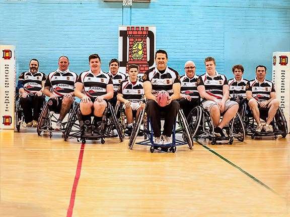 Gravesend Dynamite Wheelchair Sports Club received a £2,500 grant from Cash4Clubs to help them through the pandemic. Picture: Gravesend Dynamite