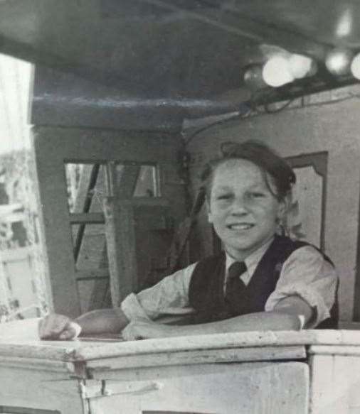 Former Swale mayor Ben Stokes as a boy