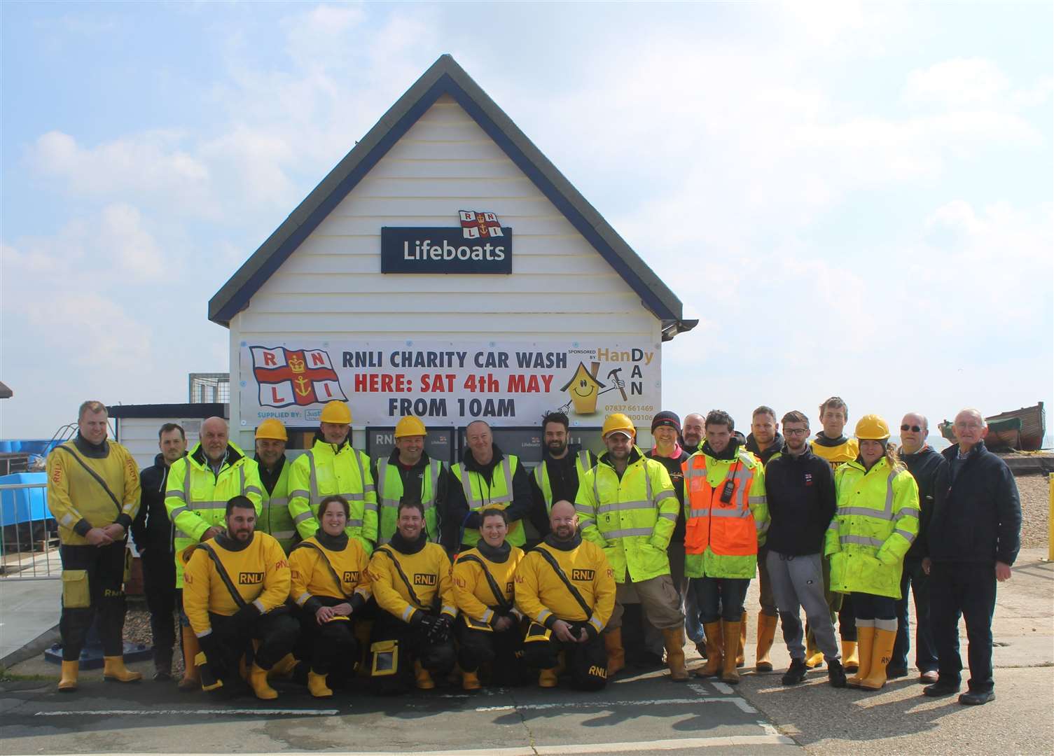 Walmer Lifeboat will hold its annual car wash on Saturday, May 4