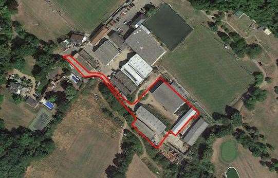 An aerial view of the site. Image: Google