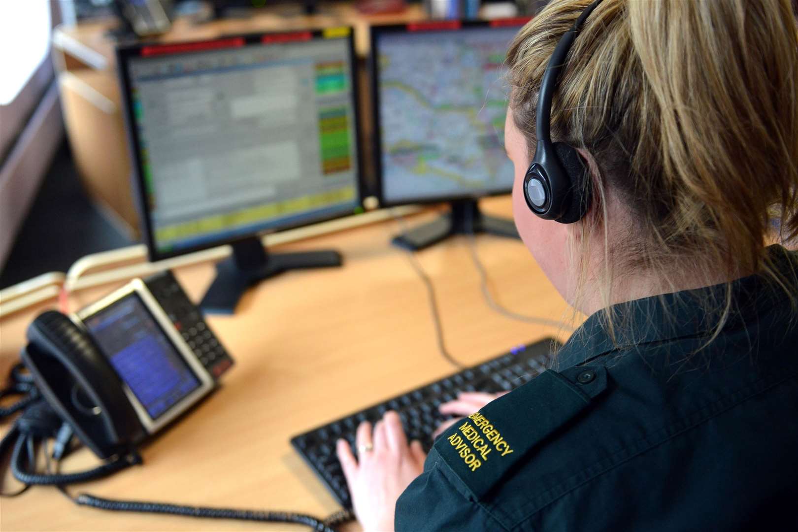Staff at the service made 993 reports of ill mental health last year. Picture: South East Coast Ambulance Service