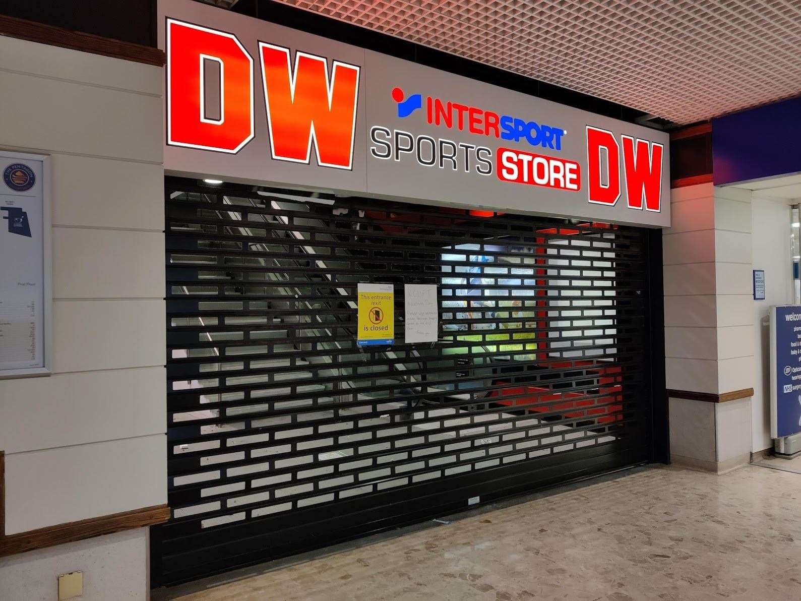 The former DW Sports shop in Chatham is to open on Thursday. Picture: George Aztev