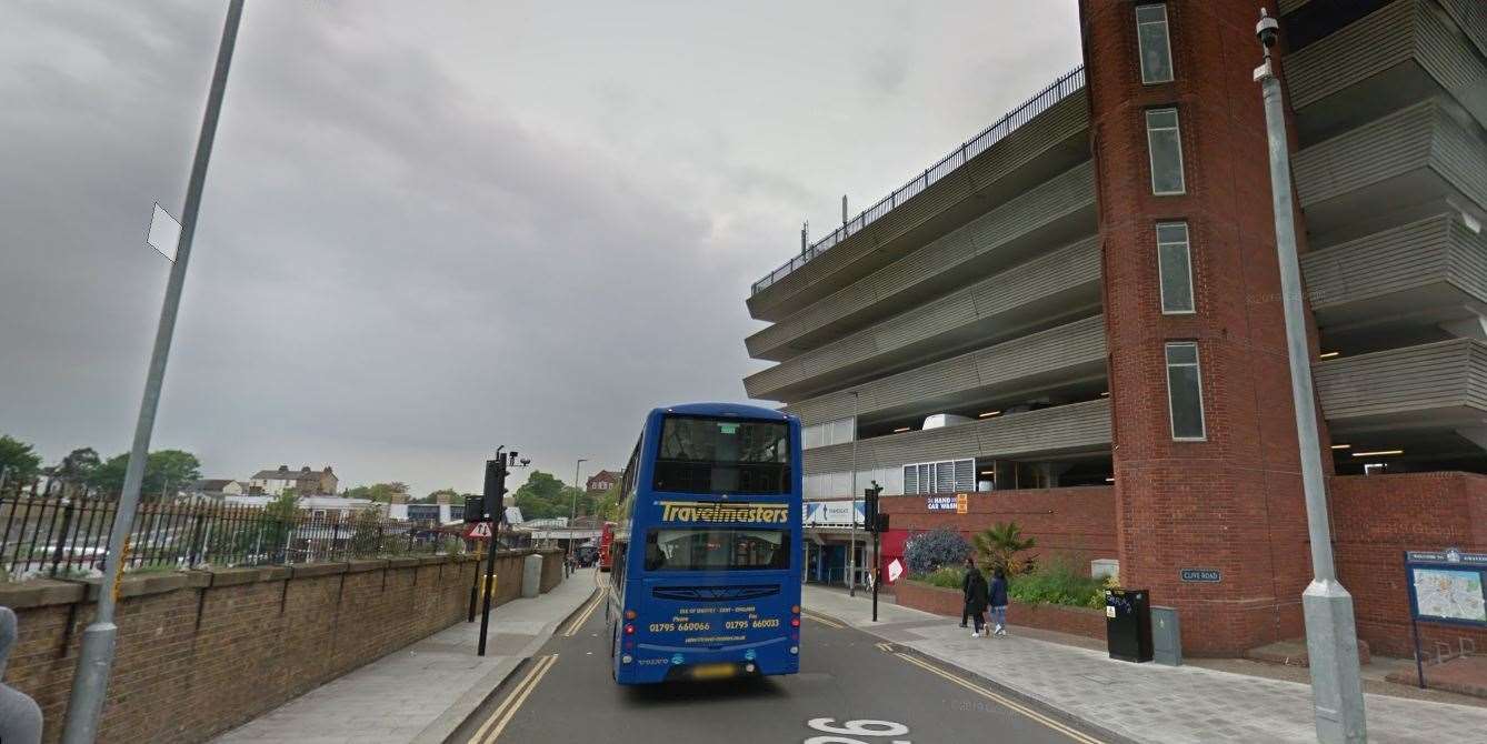 A man sadly fell to his death from a multi-storey car park in Gravesend Picture: Google Streetview